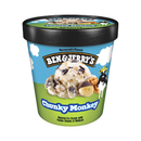 Ben & Jerry's, Chunky Monkey Ice Cream, 16 oz (8 Pack)