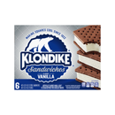 Klondike, Vanilla Ice Cream Sandwich, 6 ct, 4.23 oz (8 Pack)