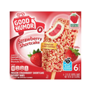 Good Humor, Strawberry Shortcake Desert Bar, 6 ct, 3 oz (8 Pack)