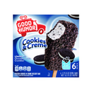 Good Humor, Cookies & Cream Ice Cream Bar, 6 ct, 2.75 oz (8 Pack)