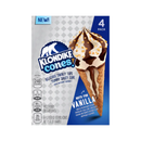 Klondike, Classic Vanilla Ice Cream Cone, 4 ct, 3.75 oz (6 Pack)