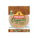 Mission, Organic, Whole Wheat Tortillas (16 Pack)