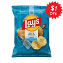 Frito Lay, Lay's, Potato Chips, Salt & Vinegar, 2.25 oz (24 Pack)