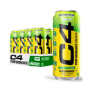 C4, Energy Drink, Gummy Sour Splash, 16 oz (12 Pack)