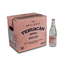 Tehuacan, Sparkling Mineral Water, Glass, Grapefruit, 12 oz (24 Pack)