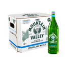 The Mountain Valley, Glass Bottle, Sparkling Water, 750 ml (12 Pack)