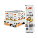 Celsius, Energy Drink, Peach Mango Green Tea, 12 oz (12 Pack)