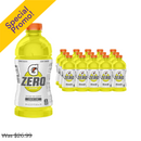 Gatorade, Thirst Quencher ZERO Lemon Lime, 28 oz (15 Pack)