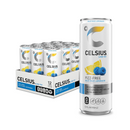 Celsius, Energy Drink, Fizz-Free Blue Razz Lemonade, 12 oz (12 Pack)