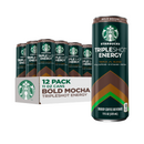 Starbucks, Tripleshot Energy Coffee Bold Mocha, 11 oz (12 Pack)