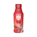 Muscle Milk, Pro 42 g High Protein Shake, Strawberries N Creme, 14 oz (12 Pack)