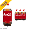 Coca-Cola, Soda, Mexican, 3 l (6 Pack)