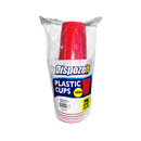 Dispozeit, Plastic Cup 25 ct Red, 16 oz (24 Pack)