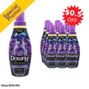 Downy, Liquid Fabric Softener, Romance, 750 ml (9 Pack)