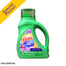 Gain, Liquid Detergent Waterfall Delight, 46 oz (6 Pack)