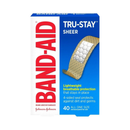 Band-Aid, Bandage Sheer All One Size, 40 ct (5 Pack)