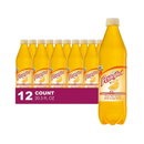 Peñafiel, Sparkling Mineral Water, Naranjada/Orangeade, 600 ml (12 Pack)