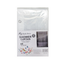 Shower Curtain 72 X 72 Clear (12 Pack)
