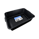 Cat Litter Box Black, 8.125X13X3.5 in (24 Pack)