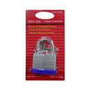 Padlock With Keys Steel Shackle, 40 mm (12 Pack)