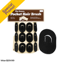 The Genco, Pocket Hair Brush, 12 ct (6 Pack)