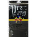Tissue Paper Black, 10 ct (12 Pack)