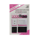 Bra Extenders 2pc + Strap Slides & Rings, 2 ct (24 Pack)