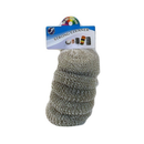 Scourer Pads 6pc Steel, 6 ct (12 Pack)