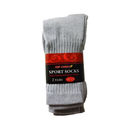 Top Choice, Crew Socks 10-13 Gray, 2 ct (12 Pack)