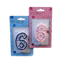 Numeric Birthday Candle
