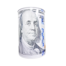 Coin Bank Tin USD, 6 in (48 Pack)