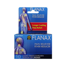 Flanax, Tablets 10 ct Pain Reliever, 220 mg (24 Pack)