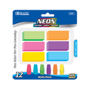 Bazic, Erasers 12pc Neon Assorted Colors, 12 ct (24 Pack)