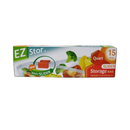 EZ, Storage Bags Slider, 15 ct, 1 qt (24 Pack)