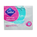 Saba, Pantiliners Ultra Thin, 30 ct (5 Pack)