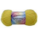Knitting YArn Dark Yellow 100 % Acrylic (10 Pack)