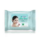 Epielle, Cleansing Tissues Aloe Vera, 30 ct (24 Pack)
