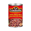 La Costeña, La Costena Whole Pinto Beans, 40 oz (12 Pack)