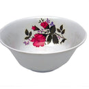 Melamine Bowl Red Flower, 6 in (30 Pack)
