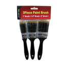 Tool Essentials, Paint Brush 3pc Set, 3 ct (24 Pack)