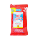 Lucky, Wet Wipes Travel Pack Antibac, 40 ct (12 Pack)