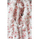 X-Mas Garland White With Santa (12 Pack)