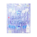 Balloons Happy Birthday Blue, 25 ct (12 Pack)