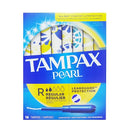 Tampax, Pearl Regular Plastic Unscented, 18 ct (12 Pack)