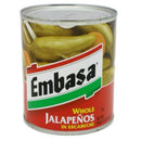 Embasa, Jalapeno Peppers Whole, 16 oz (12 Pack)