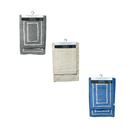Bath Rug Set Assorted Colors, 2 ct (24 Pack)