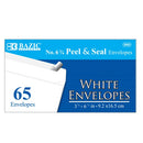 Bazic, Envelopes White 6 3/4 Gummed, 80 ct (24 Pack)
