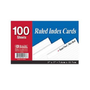 Index Cards Ruled 3 x 5 in, 100 ct (36 Pack)