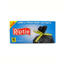 Riptie, Trash Bags 6 ct, 33 gal (24 Pack)