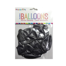 Balloons Silver Latex Helium Quality, 10 ct (12 Pack)